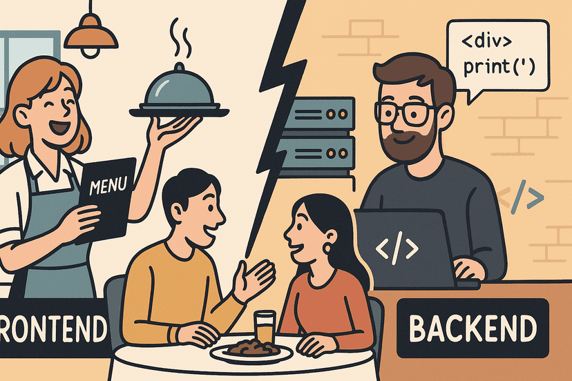 Frontend vs. Backend: The Ultimate Showdown (Or Is It a Love Story?)