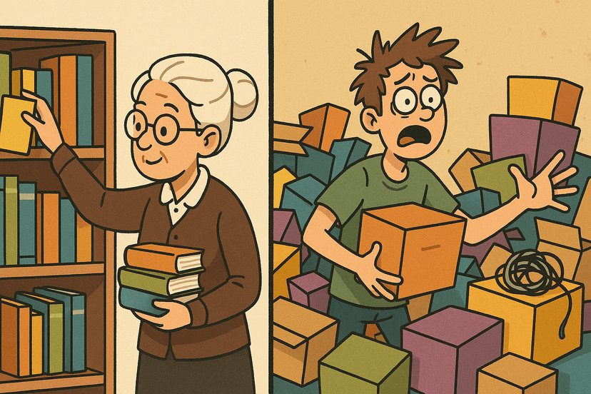 Stack vs. Heap: Your Computer's Tidy Librarian and Chaotic Warehouse