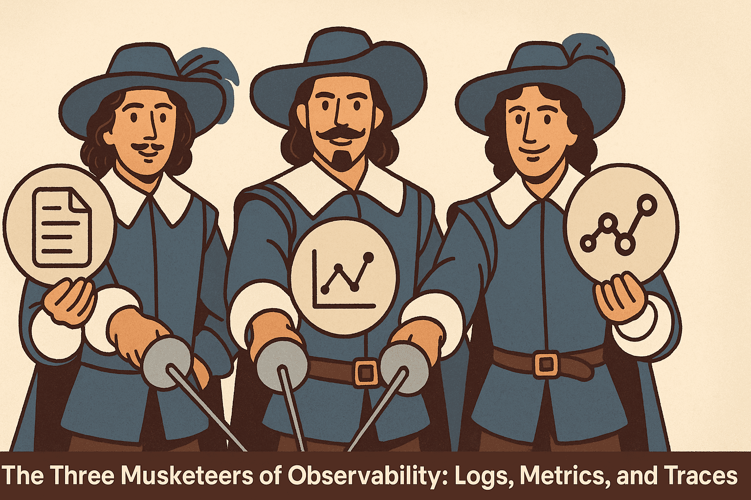 The Three Musketeers of Observability: Logs, Metrics, and Traces