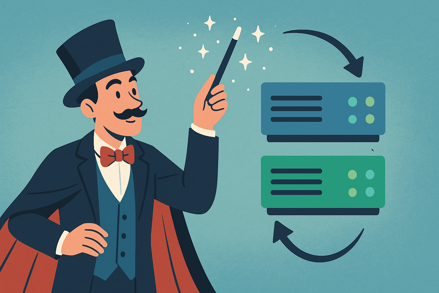 Blue-Green Deployment: The 'Magician's Trick' for Releasing Software Without Fear