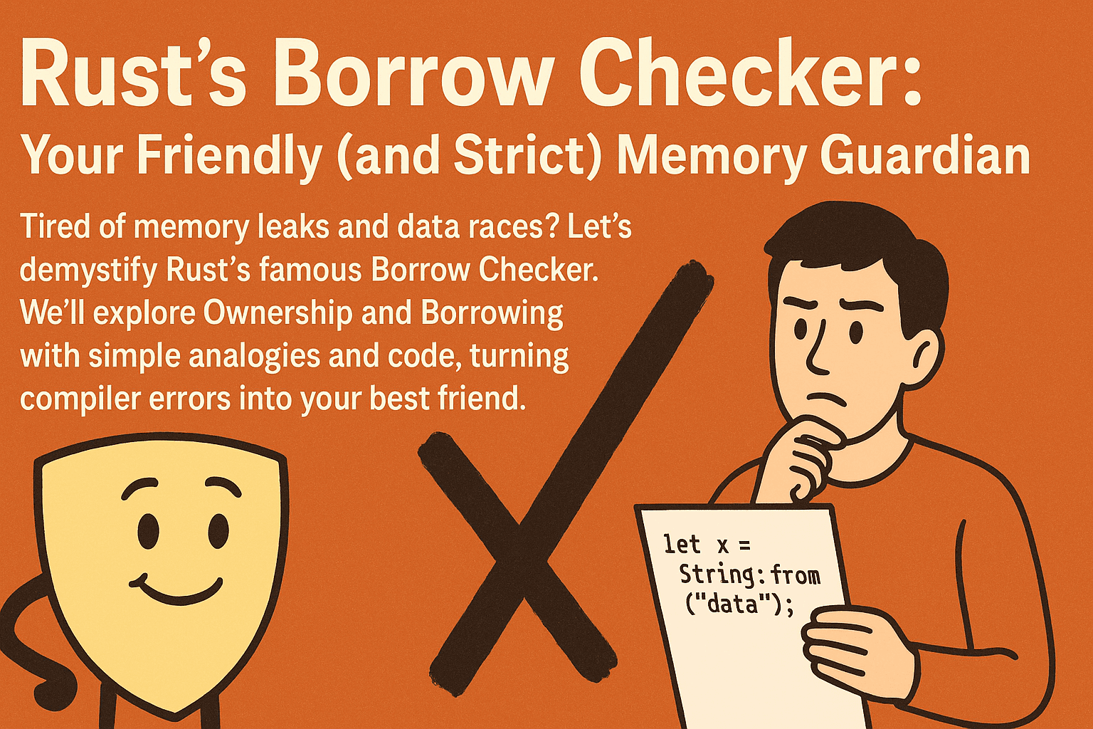 Rust's Borrow Checker: Your Friendly (and Strict) Memory Guardian