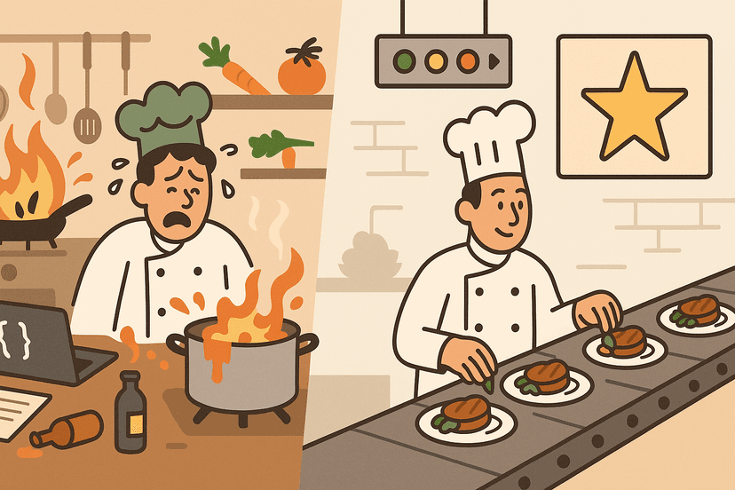 From Chaotic Kitchen to Michelin Star: A Beginner's Guide to Scalable CI Pipelines