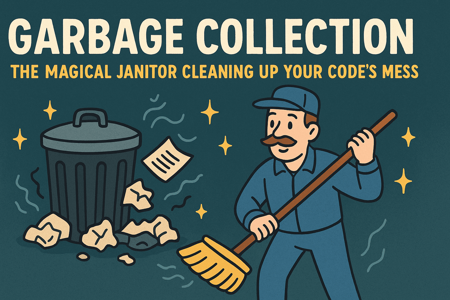 Garbage Collection: The Magical Janitor Cleaning Up Your Code's Mess
